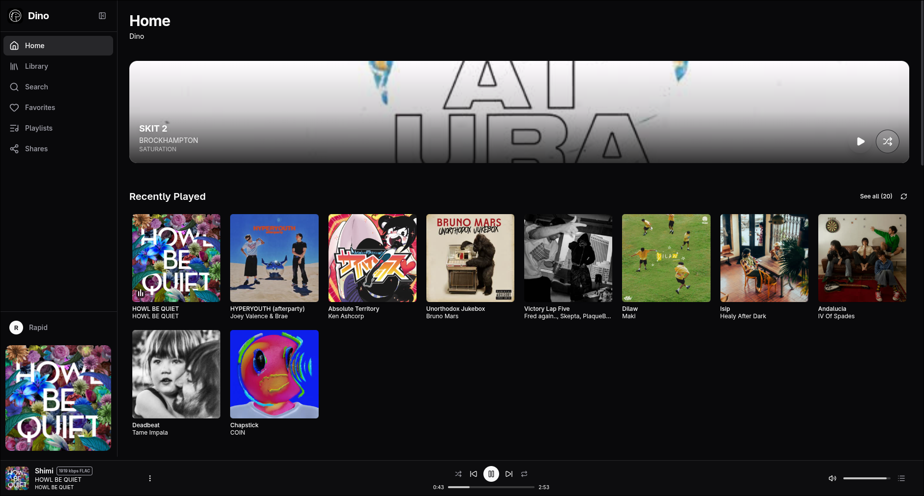 Dino Desktop